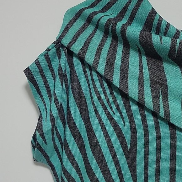 Cowl Neck Tunic Blouse | Size L - Picture 6 of 9